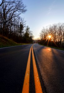 Skyline Drive Sunrise