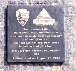 Hawksbill Rededication