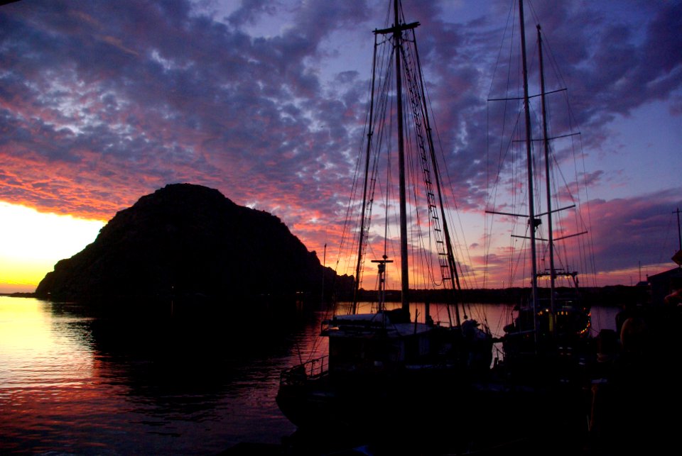 MORRO BAY SUNSET -2