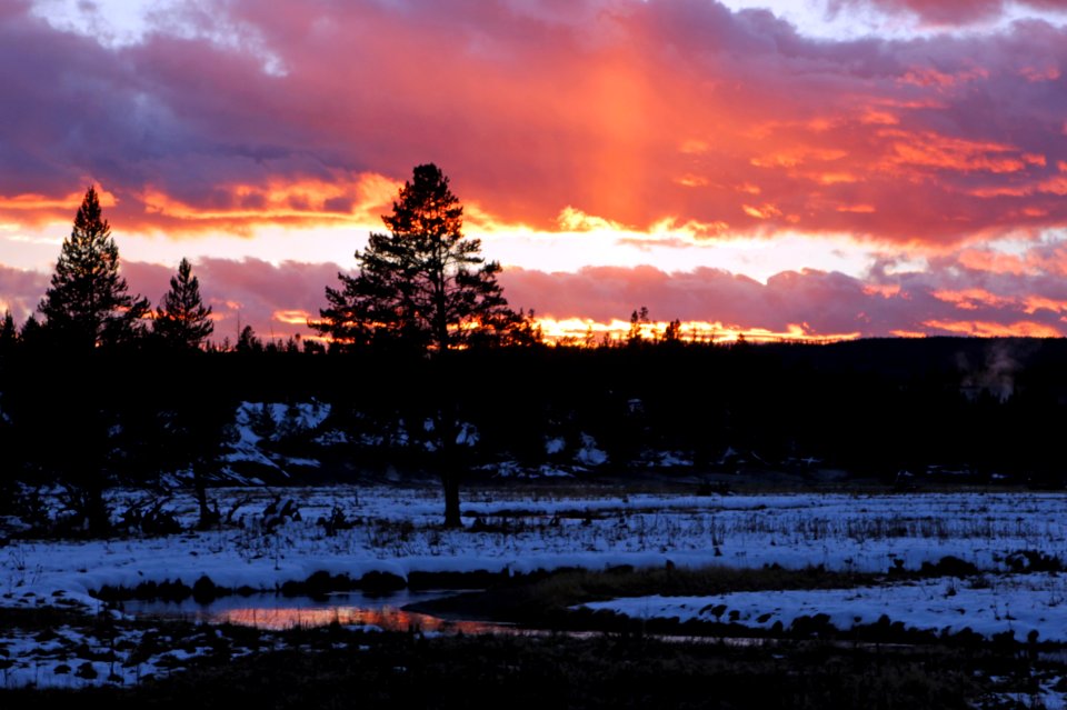 Sunset near Norris