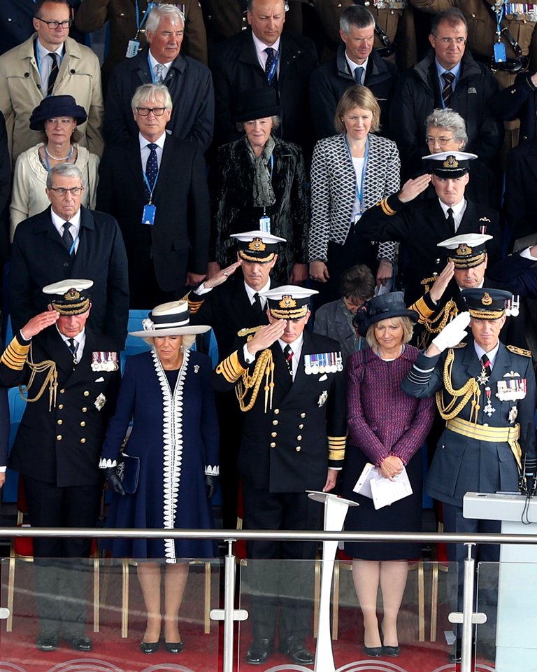 HMS PRINCE OF WALES Naming Ceremony