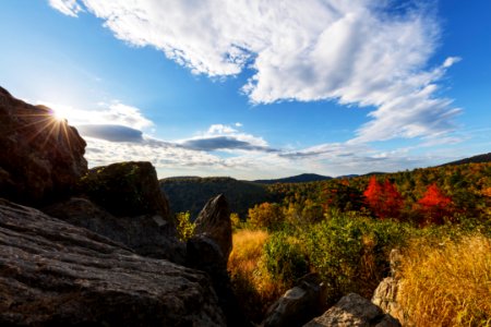 Fall Sunrise — Hazel Mountain photo