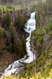 Undine Falls from the overlook photo