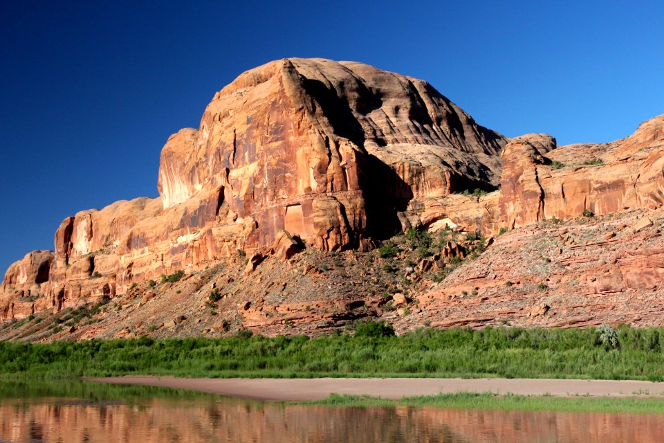 MOAB AREA, GRAND CO, UTAH - 2017 - 5 - 10 - gold bar campground, down-river from moab, utah -09