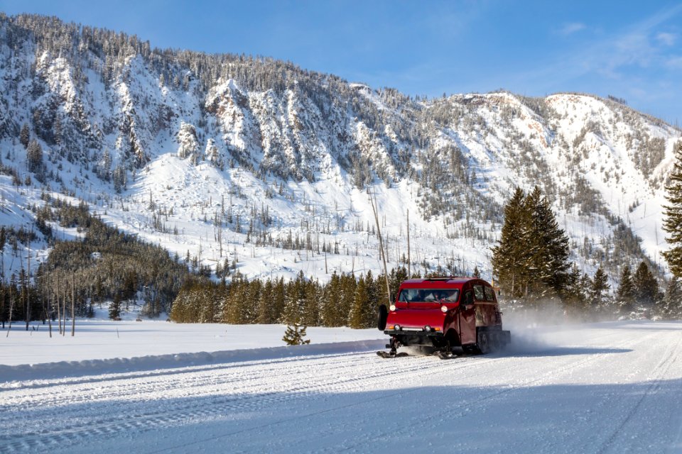 Bombardier along the Madison River