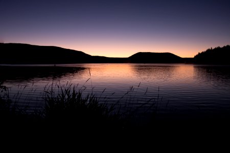 Sunrise Paulina Lake, Oregon photo