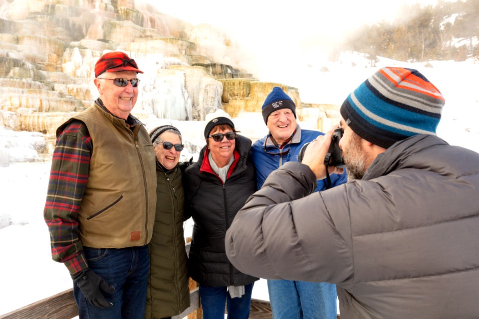 Winter group photo at Palette Spring