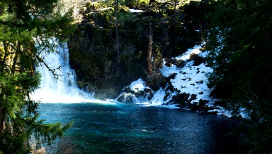 Tamolitch Falls and the Blue Pool, Oregon