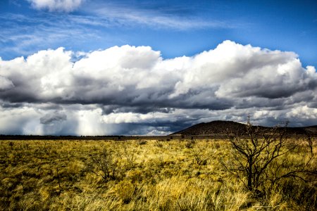 Storm clouds on the plains, Central Oregon