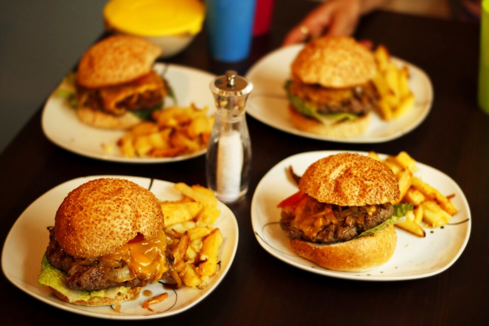 French fries beef grilled