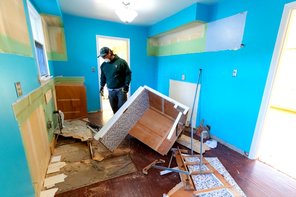 Housing Improvement Project Goal 2: kitchen demolition (3)