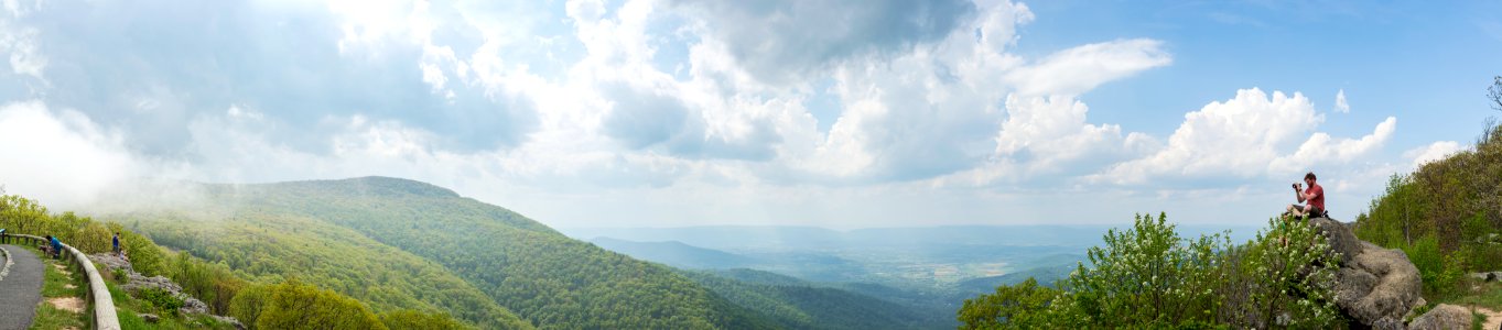 Panoramic - Franklin Cliffs Overlook photo