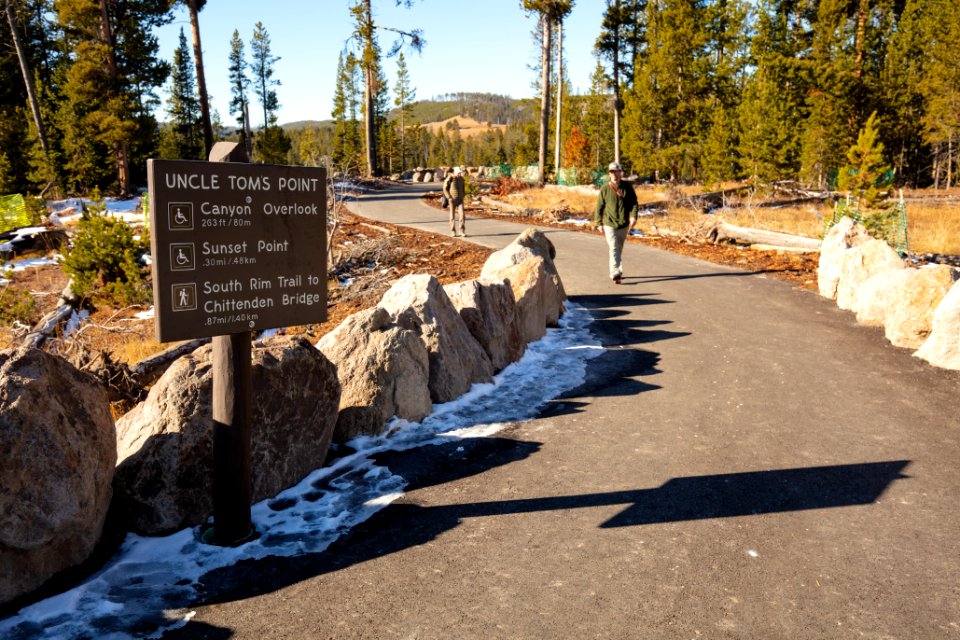 Newly-renovated Uncle Tom's Point