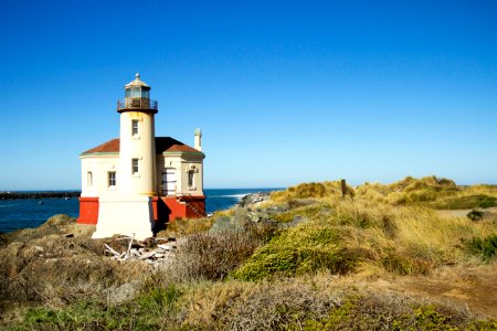 Coquille River Lighthouse, Oregon photo
