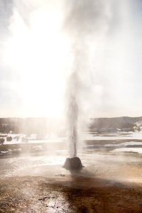 Beehive Geyser eruption (2) 2.17.17