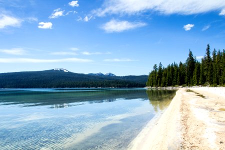 Simax Beach, Crescent Lake, Oregon photo