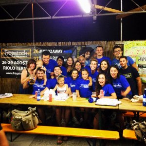 Ieri sera Frogstock Staff in trasferta dagli amici della Festa della Birra di Pieve Cesato. #waitingforfrogstock #frogstock