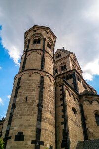 Maria laach abbey sky photo