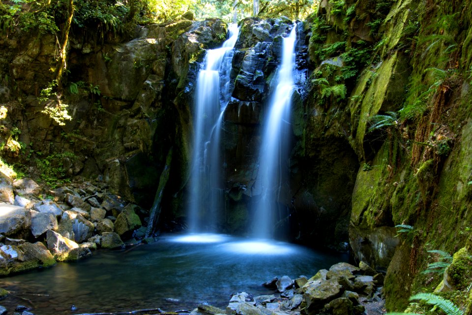 Majestic Falls at McDowell Creek Falls, Oregon