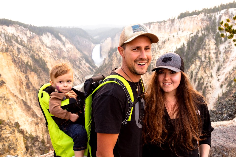 Family portrait at Artist Point