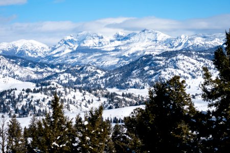 Cutoff Mountain from the Lost Lake Ski Trail