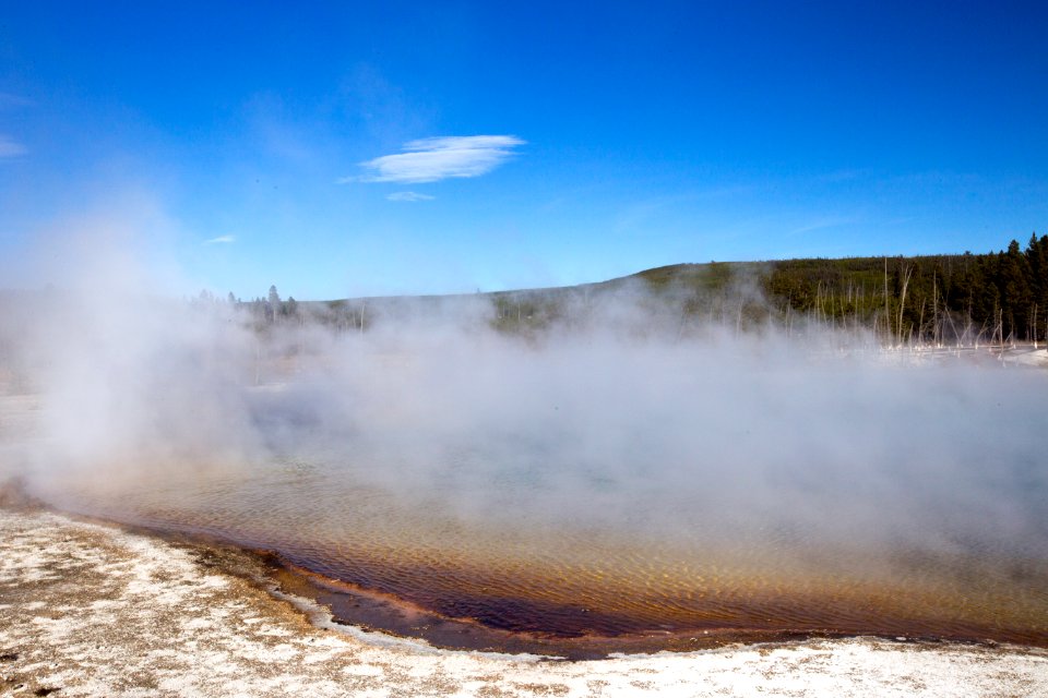 Sunset Pool, Black Sand Basin