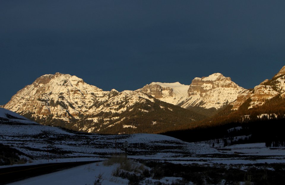 Barronette Peak and Amphitheater Mountain