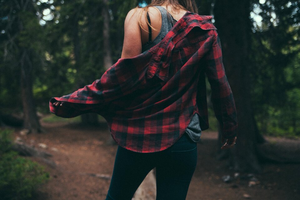 Outdoor forest fashion
