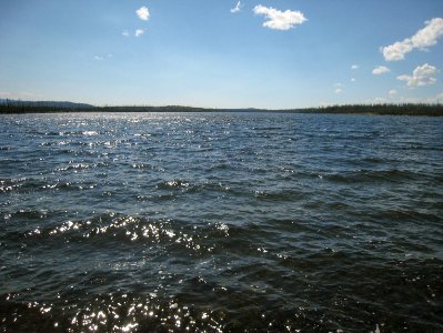Delusion Lake, 5th largest lake in Yellowstone