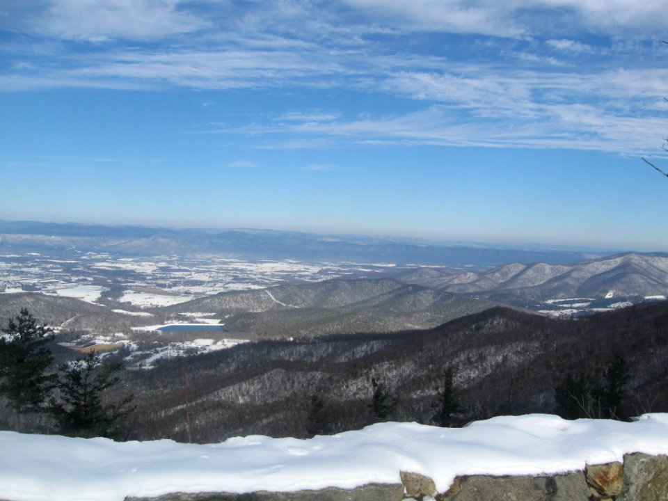 View From Stony  Man Overlook