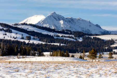 Electric Peak see from Swan Lake Flat