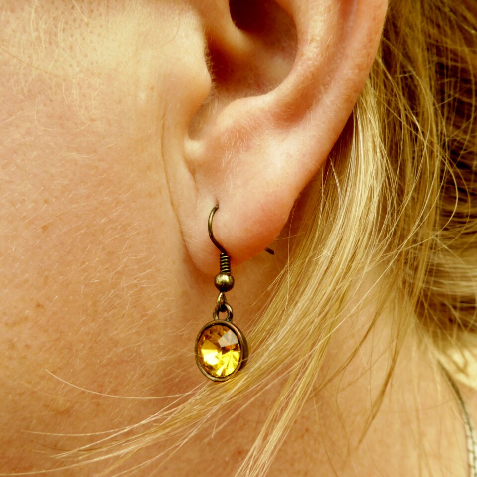 Earrings decoration woman