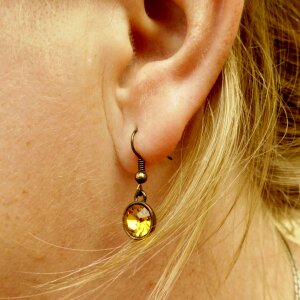 Earrings decoration woman