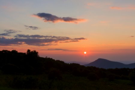 Sunrise - Old Rag Overlook photo