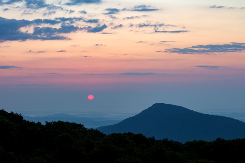 Sunrise - Old Rag View Overlook