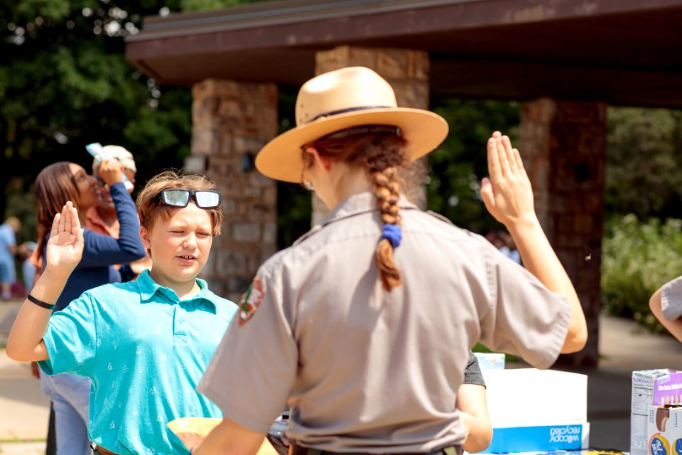 Eclipse Event at Byrd Visitor Center