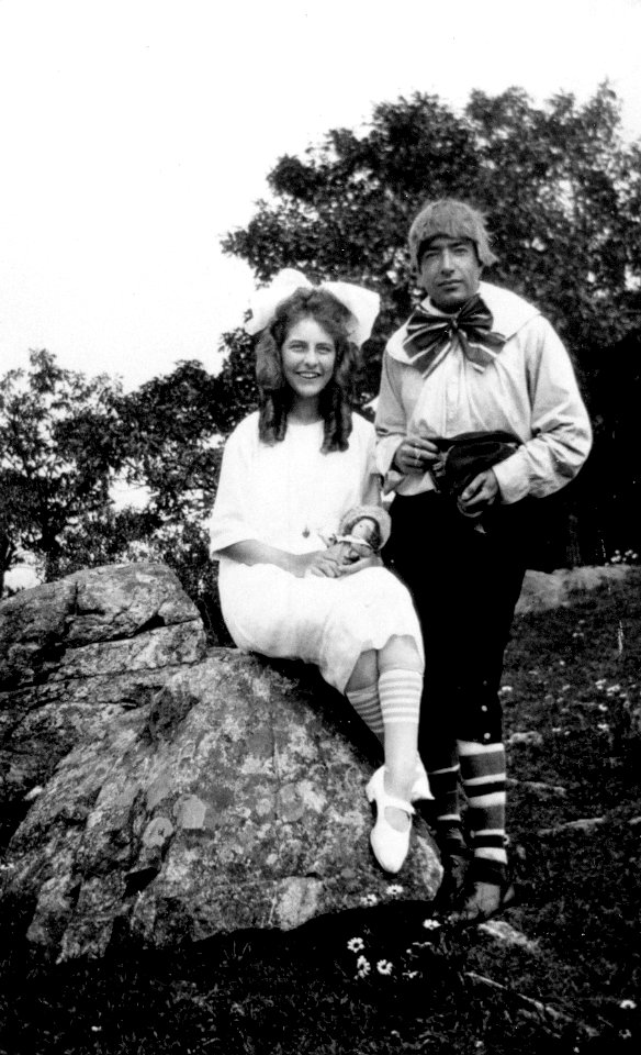 1920 Masquerade Ball (Historic photo)
