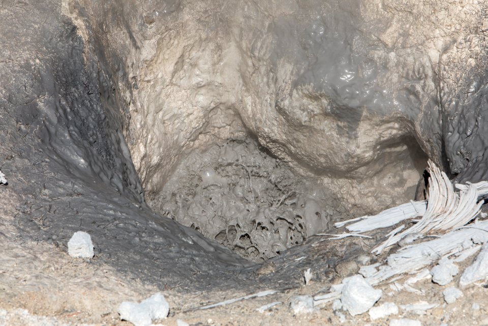 Blue Mud Steam Vent, Norris Geyser Basin