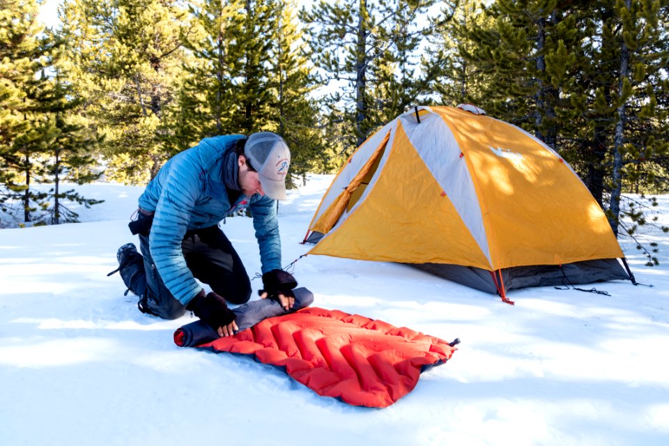 Packing up winter camp
