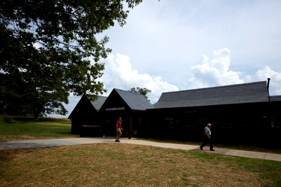 Big Meadows Wayside Ribbon Cutting