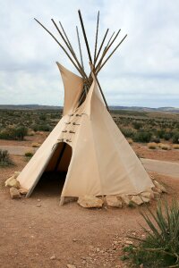 Western tee-pee indigenous photo