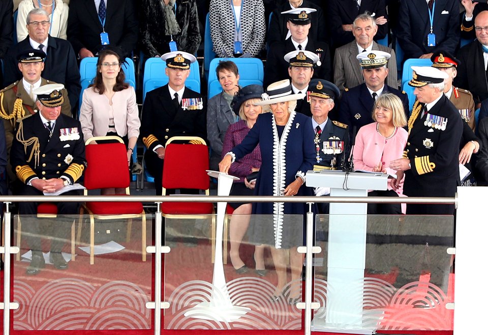 HMS PRINCE OF WALES Naming Ceremony