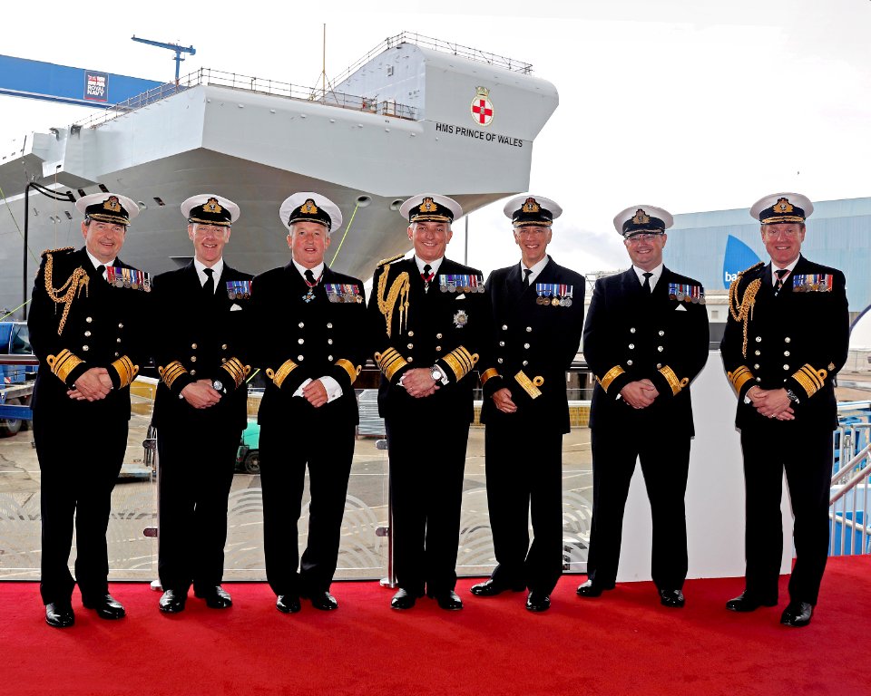 HMS PRINCE OF WALES Naming Ceremony