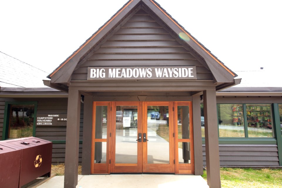Big Meadows Wayside Ribbon Cutting