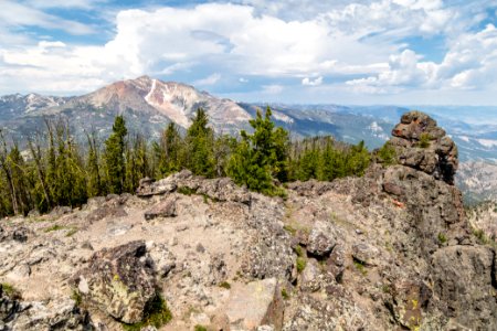 View from Sepulcher Mountain summit photo