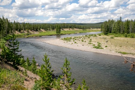 Snake River at the south boundary