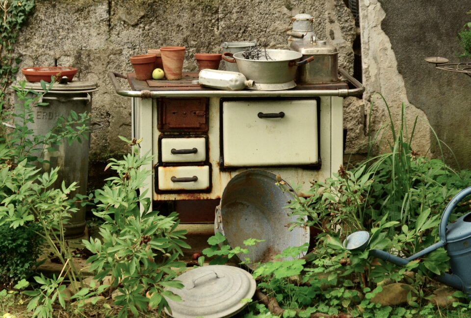 Antiques blechgeschirr cook