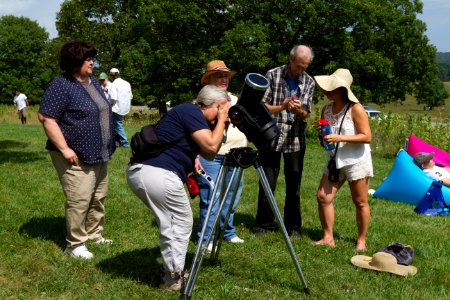 Eclipse Event at Byrd Visitor Center