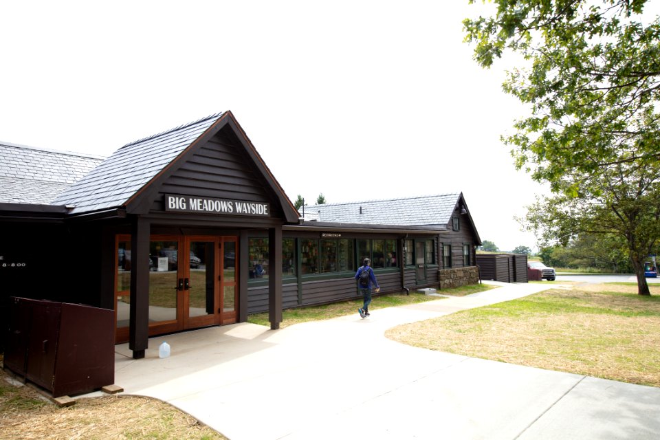 Big Meadows Wayside Ribbon Cutting