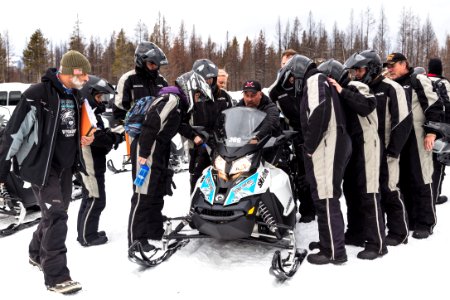 Snowmobile safety talk
